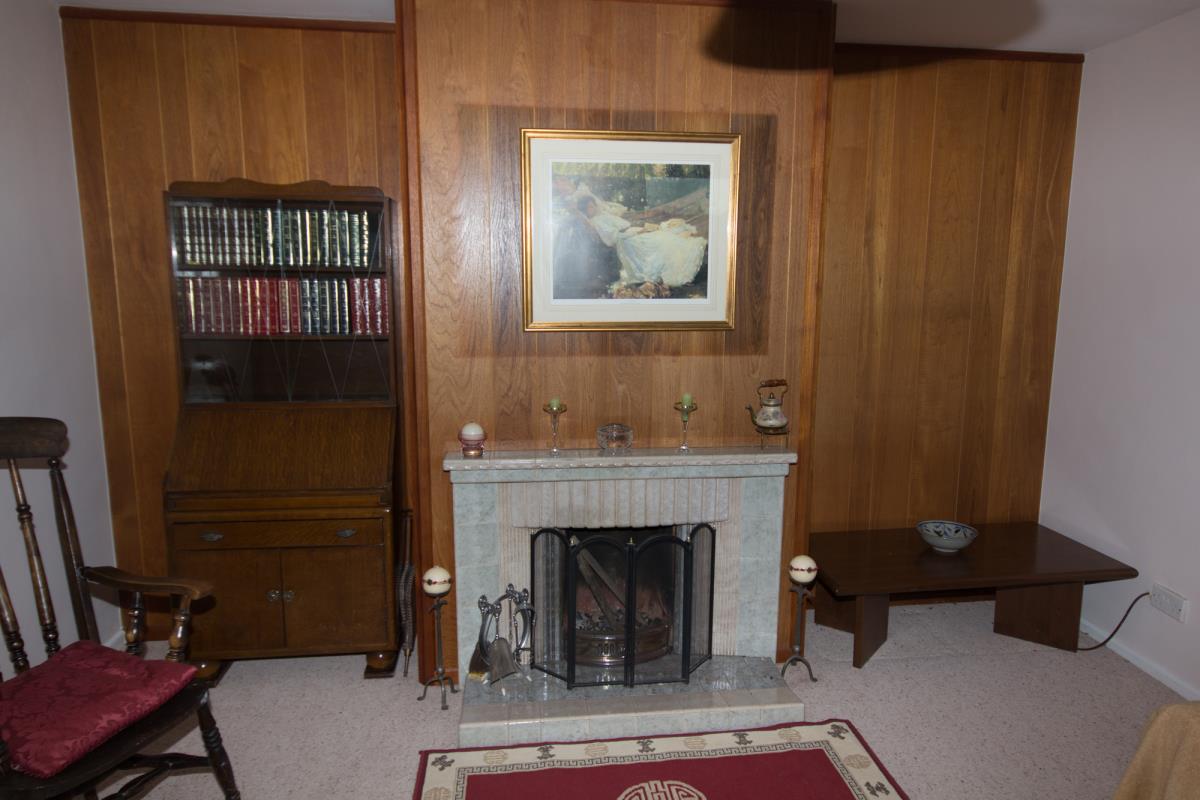 The front room