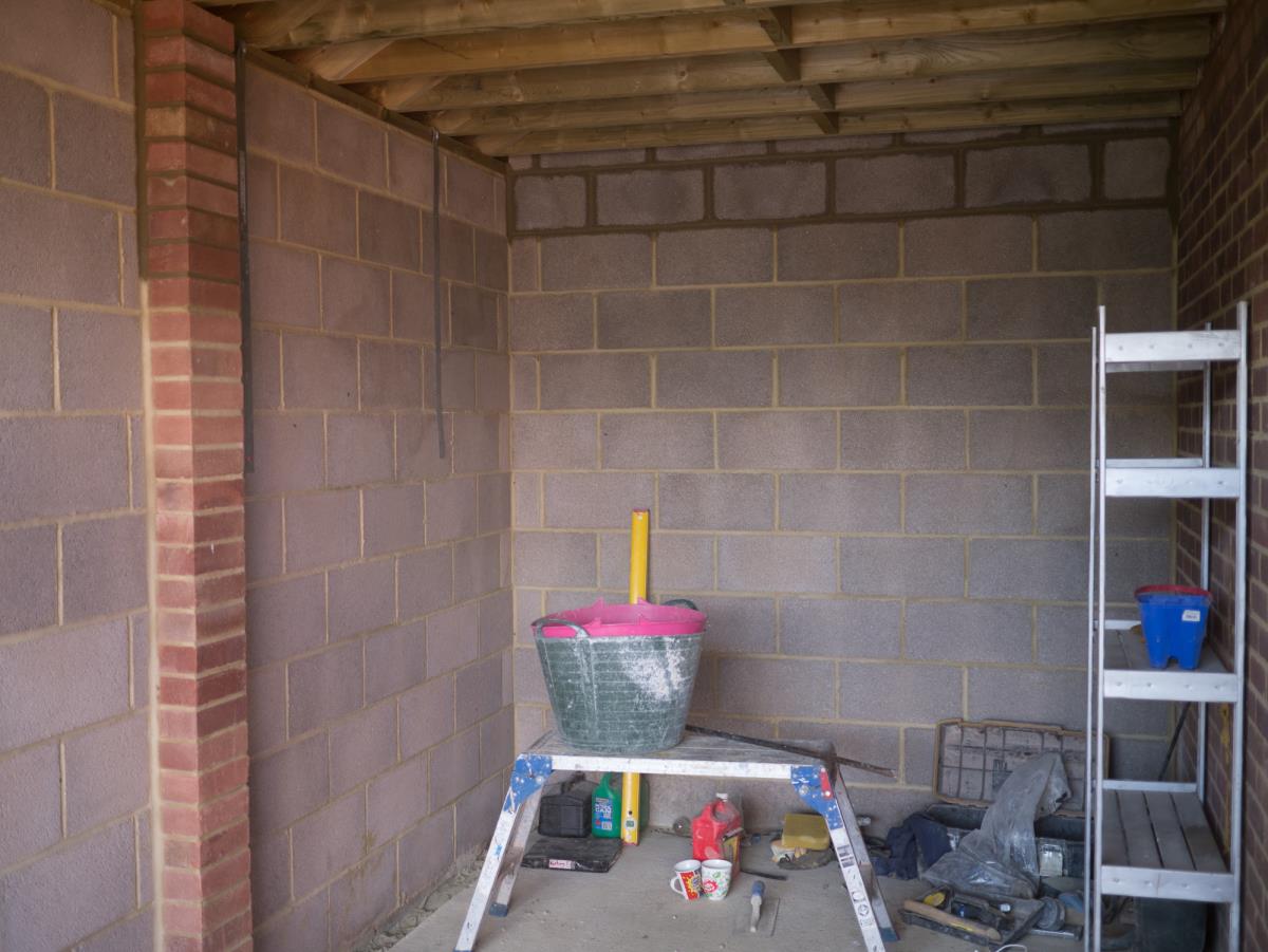 We have a garage