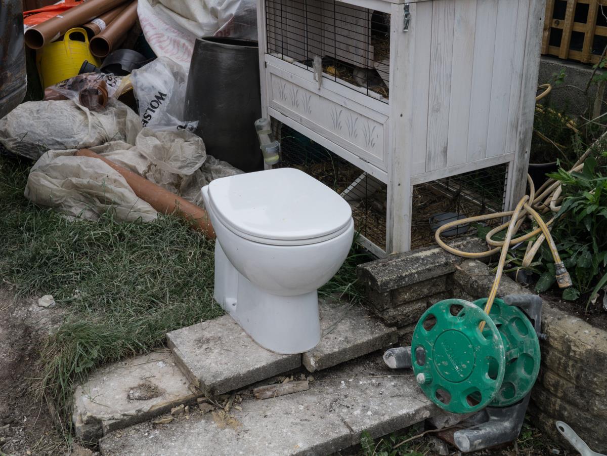 Outside loo