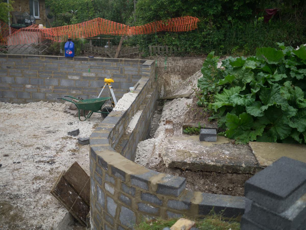 Retaining wall